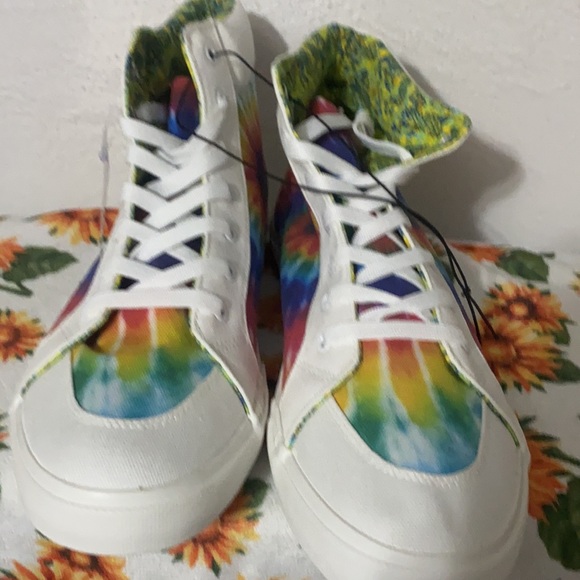 Nickelodeon/SpongeBob coat loose S+tie-dye high-tops 11+Tee szM - Picture 8 of 17